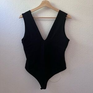 Intimately Free Thong Bodysuit V-neck EUC